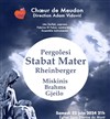 Concert Stabat Mater | Par le Choeur de Meudon - Eglise Saint Etienne du Mont