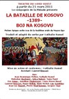 La bataille de Kosovo -1389 -Boj na Kosovu - Théâtre du Nord Ouest