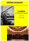 Bach : Intégrale du Clavier bien Tempéré en 2 concerts au piano - Théâtre du Conservatoire National Supérieur d'Art dramatique