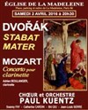 Dvorak : Estabat Mater / Mozart : Concert pour Clarinette - Eglise de la Madeleine