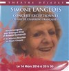 Simone Langlois - Théâtre Déjazet