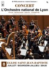 L'Orchestre national de Lyon - Eglise Saint Jean Baptiste