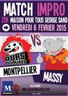 Match Impro : les Ours Molaires VS les Impropotam - Maison pour tous George Sand