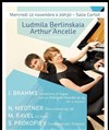 Ludmila Berlinskaïa & Arthur Ancelle - Récital à deux pianos - Salle Cortot