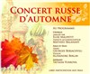 Concert russe d'automne - Auditorium Paul Arma