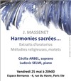 Jules Massenet : Harmonies sacrées... - Espace Georges Bernanos