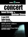 Ionel Streba et Quatuor Simon - Salle Cortot