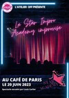 La Star Impro Academy improvise - Café de Paris