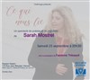 Sarah Mostrel - Espace Gazier 