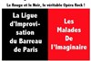 Match d'improvisation : Ligue Improvisation Barreau Paris et Malades de l'Imaginaire - Salle du Patronage Laïc du XVème