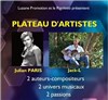 Plateau d'auteurs-compositeurs-interpretes : Jack L + Julian Paris - Le Rigoletto