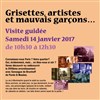 Visite guidée : Grisettes, artistes et mauvais garçons - Métro Pigalle