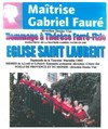 Concert hommage à Thérèse Farré-Fizio - Eglise Saint-Laurent