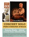 Concert de Percussions d'Iran : David Bruley en solo - Palette Etoile