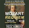 Mozart : Requiem avec le choeur et orchestre de Paul Kuentz - Eglise de la Madeleine