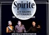 Spirite, les salons littéraires de l'outre monde... - Espace Fernand Léger