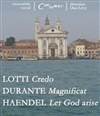 Concert Durante / Lotti / Haendel : Ensemble vocal Cantamus - Eglise Notre-Dame du Travail