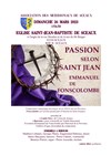 Emmanuel de Fonscolombe : Passion selon Saint Jean - Eglise Saint Jean Baptiste