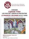 Lignum vitae, les voix de l'amour au Moyen Âge - Eglise Saint Germain l'Auxerrois