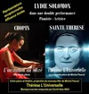 Lydie Solomon : Pianiste & Actrice - Couvent de l'Annonciation