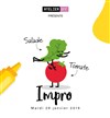 Salade, tomate, impro - Café de Paris