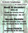 Concerto pour violon de Paganini - Grand amphithéâtre Henri Cartan du Campus d'Orsay