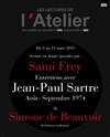 Entretiens avec Jean-Paul Sartre - Théâtre de l'Atelier