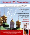 Chants Ukrainiens a cappella & Cymbalum Ukrainien : le bandura - Eglise Saint André de l'Europe