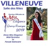 Election Miss Elegance Quercy-Rouergue 2017 - Salle des fêtes de Villeneuve d'Aveyron