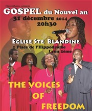 The Voices of Freedom - Gospel du Nouvel An glise Sainte Blandine Affiche