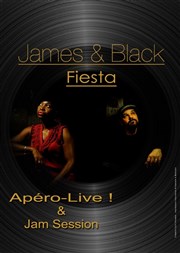 James & Black Fiesta La Chapelle des Lombards Affiche