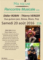 Rencontre musicale avec Didier Robin & Thierry Verger Ma Nature Affiche