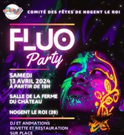 Fluo Party Salle de la Ferme du Chteau Affiche