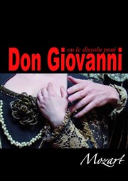 Don Giovanni Thtre Musical Marsoulan Affiche