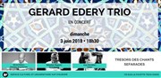 Gérard Edery Trio ECUJE Affiche