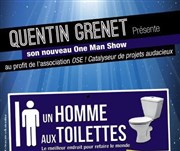 Quentin Grenet dans Un homme aux toilettes CCVA - Centre Culturel & de la Vie Associative Affiche