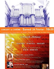 Soprano, Hautbois & Orgue : 'de Purcell à Debussy' Eglise Notre-Dame des Blancs-Manteaux Affiche