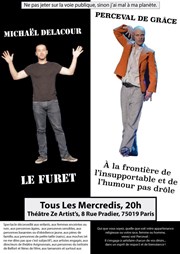 Michaël Delacour et Perceval de Grâce dans Humour Caustique et Thérapeutique Le Paris de l'Humour Affiche