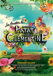 Les aventures de madame Patate et de monsieur Clémentine Thtre de l'Eau Vive Affiche
