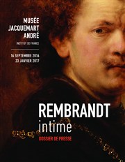 Visite guidée : Rembrandt intime | par Pierre-Yves Jaslet Muse Jacquemart Andr Affiche