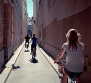 Visite nocturne de Paris en vélo électrique | in English Place vendme Affiche