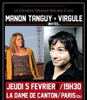 Manon Tanguy + Virgule La Dame de Canton Affiche