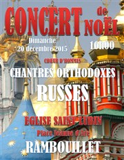 Concert de Noël unique : Chants orthodoxes russes Eglise saint Lubin Affiche