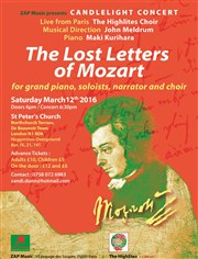The lost letters, Mozart à Broadway Centre Mandapa Affiche