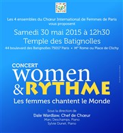 Women & Rythme 2015 Temple des Batignolles Affiche