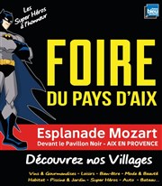 Foire d'Aix en Provence Esplanade Mozart Affiche