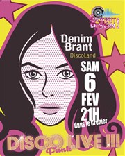 Denim Brant & son Band : Concert Disco Funk Groove MJC de Cavaillon Affiche