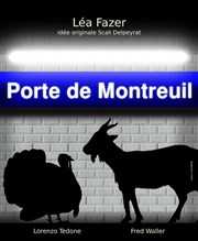 L'homme de paille, suivie de Porte de Montreuil Contrepoint Caf-Thtre Affiche
