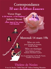 50 ans de lettres d'amour : Correspondance Victor Hugo & Juliette Drouet Thtre de Nesle - grande salle Affiche