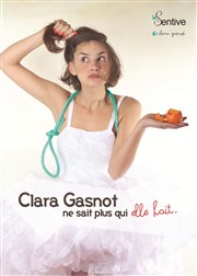 Clara Gasnot dans Clara Gasnot ne sait plus qui elle hait La Basse Cour Affiche